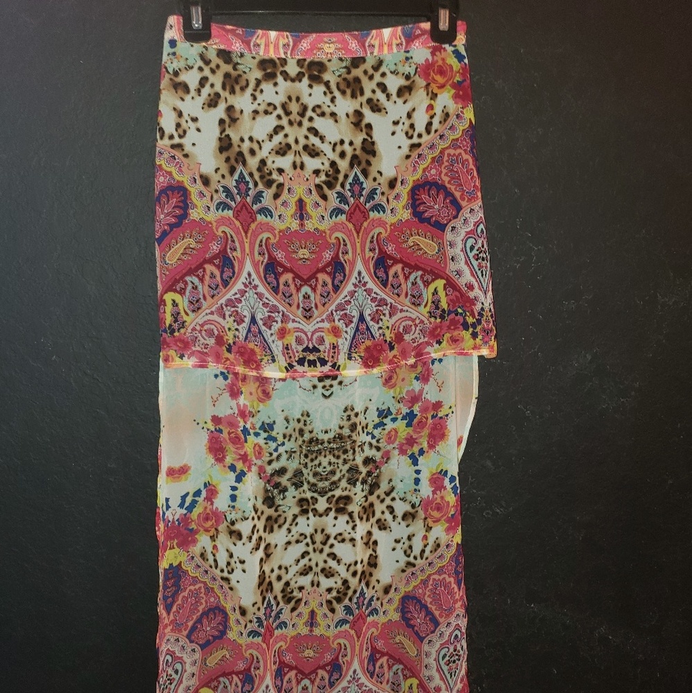 NWT 2B Bebe multilength skirt